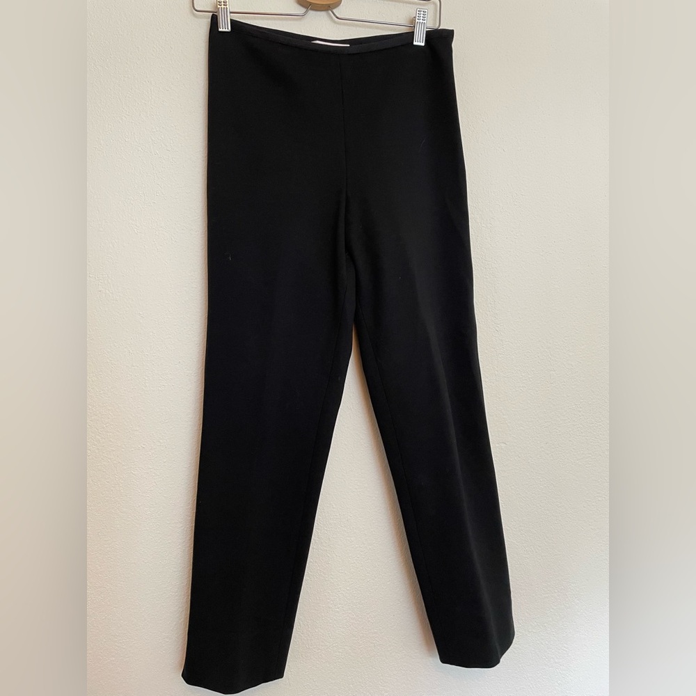 Leggiadro Black Classic Techno Side Zip Pants‎ Size 2